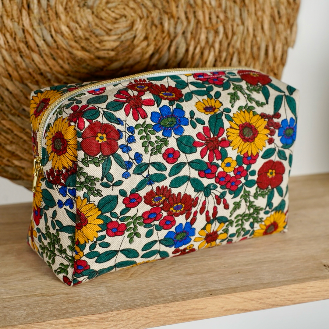 La trousse de toilette - coloris "sixties flowers"